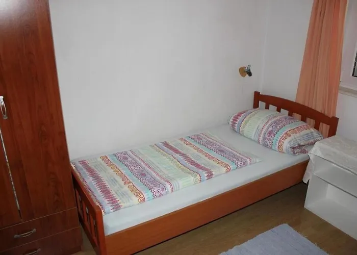 דירה In With Sea View, Balcony, Air Conditioning, Wifi 5148-2 רוגוזניצה